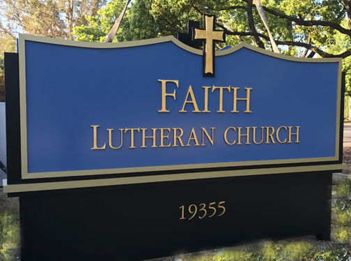 Church sign