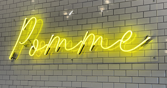 pomme neon