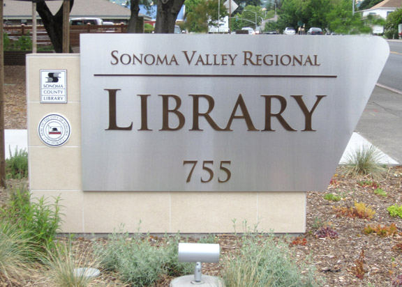 Stainless Steel Signs Santa Rosa