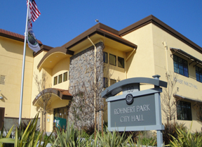 Rohnert Park City Hall Signage
